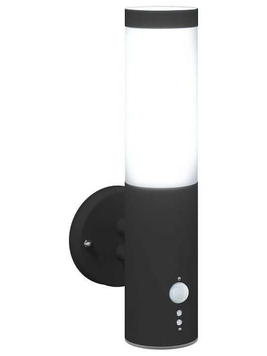 vidaXL Стенно Външно Осветително Тяло LED IP44 с Топло бяло Светлина 11.5x14.5x35εκ.