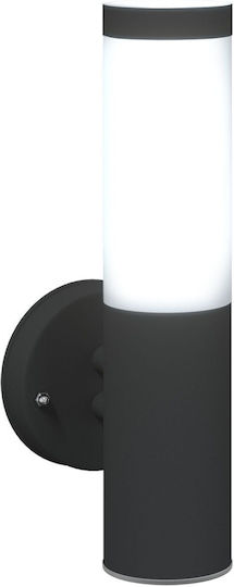 vidaXL Επιτοίχιο Εξωτερικό Φωτιστικό E27 IP44 15x7.5x33εκ.