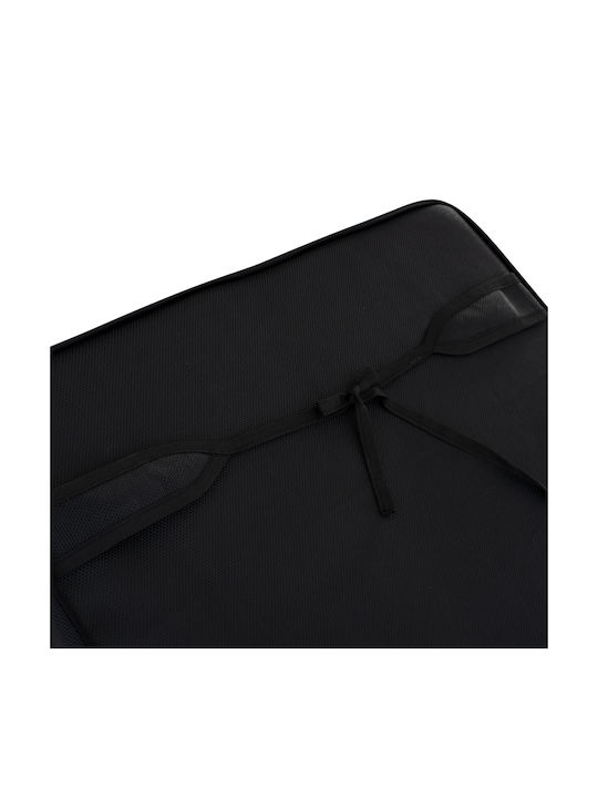 HomeMarkt Sunbed Cushion with Backrest Sifnos Black 196x78cm