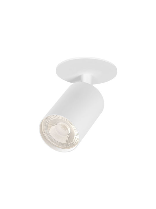 Braytron Single Spot with Socket GU10 in White Color