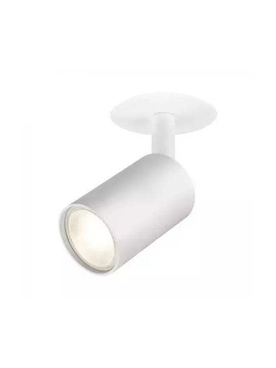 Braytron Single Spot with Socket GU10 in White Color