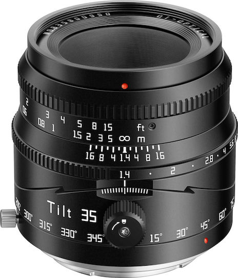 TTArtisan Crop Camera Lens 35mm f/1.4 For Nikon Z Mount Black