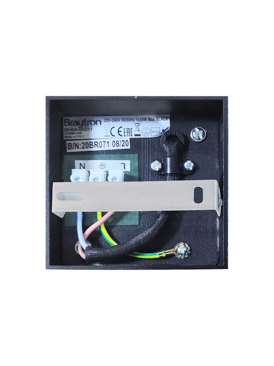 Braytron Single Spot with Socket GU10 in Black Color