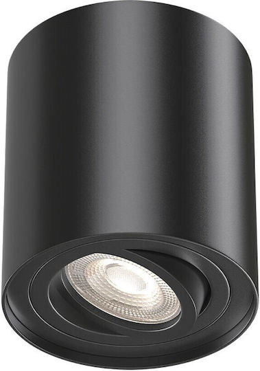 Braytron Einzel Spot mit Fassung GU10 in Schwarz Farbe