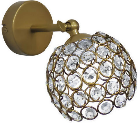 Heronia Lumină de Perete Bronz 12cm