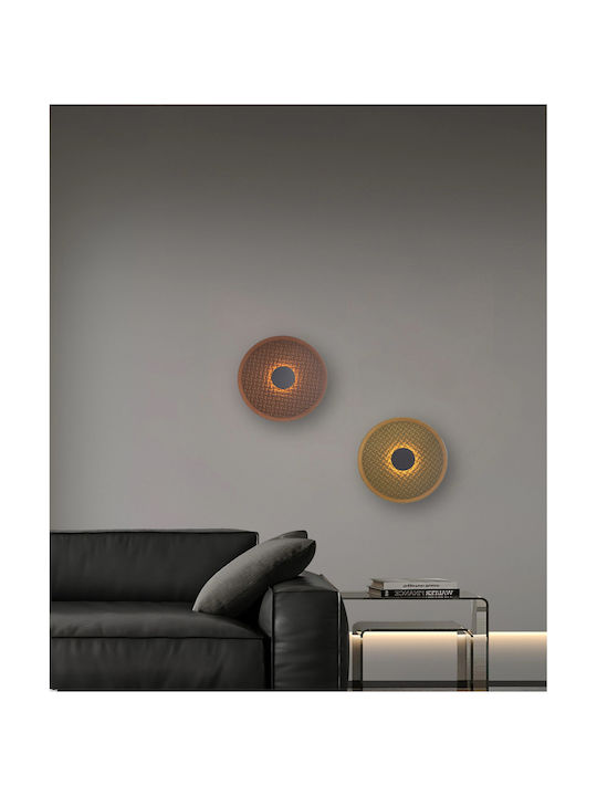 Sun Light Leuchte Wand Braun 45.5cm Sun Light Leuchte Wand Braun 45.5cm