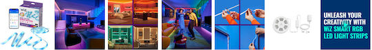 WiZ LED Strip Adjustable White Light 10m