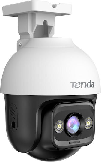 Tenda RH3 v2 IP Surveillance Camera Wi-Fi Full HD+ 3MP Waterproof with Two-Way Communication and Lens 2.8mm Red