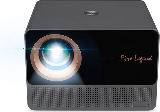 Acer AOpen Fire Legend QF18s MR.JXS11.001 Mini Projector LCD Full HD LED Lamp with Built-in Speakers White