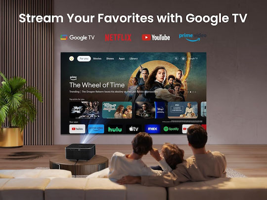 Yaber K3 Projector DLP Full HD Απλής Λάμπας με Wi-Fi και Ενσωματωμένα Ηχεία