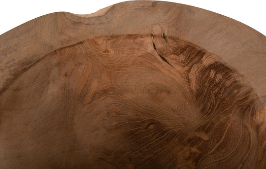 HomeMarkt Διακοσμητικό Χώρου από Ξύλο 19x19x6.5cm