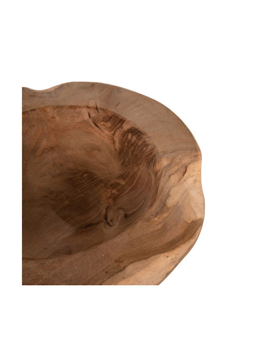 HomeMarkt Διακοσμητικό Χώρου από Ξύλο 19x19x6.5cm