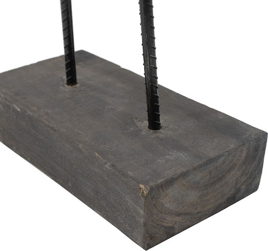 Artekko Διακοσμητικό Χώρου από Ξύλο 42x13x67cm