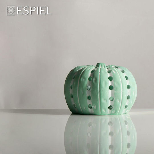 Espiel Decorative Pumpkin made of Ceramic Material 12.5x12.5x8cm 1pcs