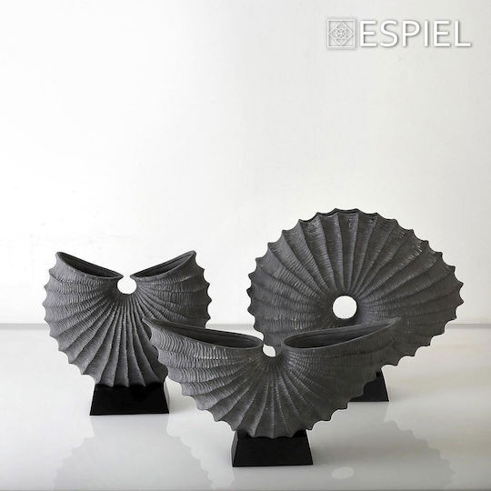 Espiel Raumdekoration Lucky Horn aus Keramik 23x9x29.2cm 1Stück Espiel Raumdekoration Lucky Horn aus Keramik 23x9x29.2cm 1Stück