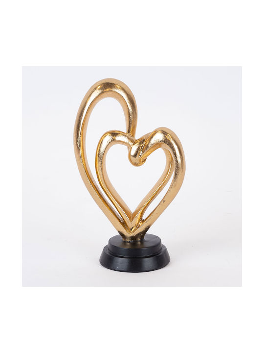 Decorativă Inima Polirășină 12.7x8.2x21.5cm 1buc