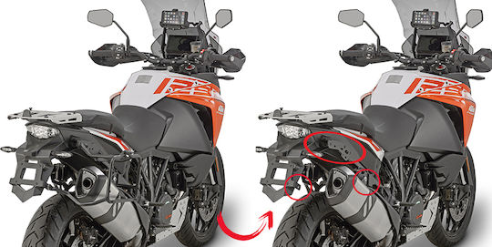 Givi Side Mounts for KTM 1050 Adventure for Peugeot Trekker for KTM 17-20