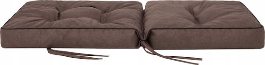 Venus Μαξιλάρι Καρέκλας Κήπου με Πλάτη Dark Brown 50x110εκ.