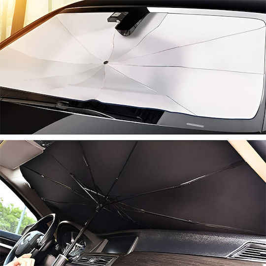 Internal Car Windshield Sunshade Umbrella 130x80cm