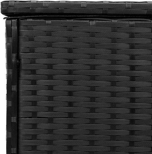vidaXL Waterproof Bench Cushion for Garden Bench Black 55.5x100cm