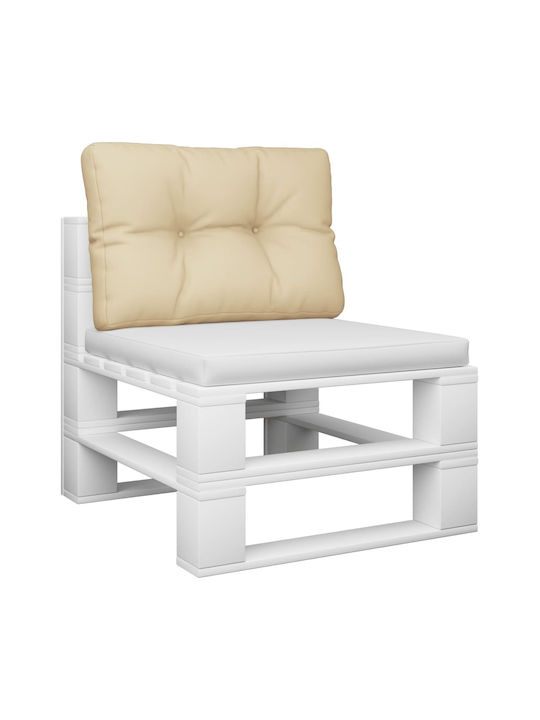 vidaXL Sofa-Kissen Palette Beige 40x60cm