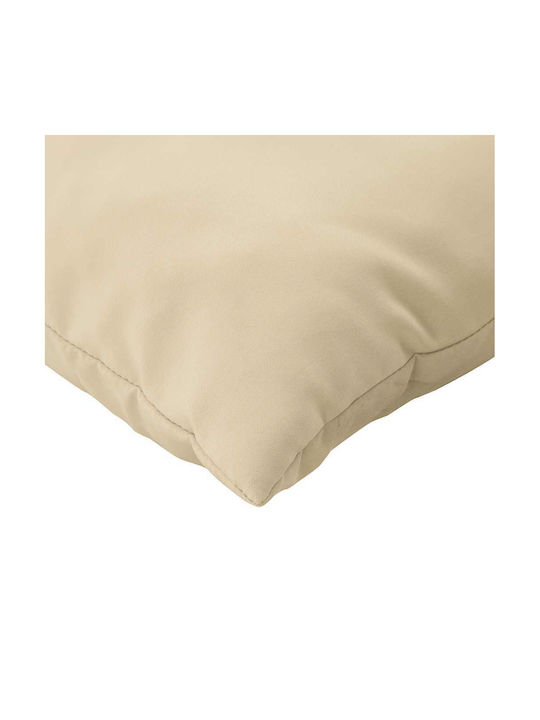 vidaXL Palette Bench Cushion with Backrest Black 3 Pieces 61.5x60cm