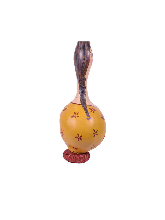Decorative Pumpkin made of Wooden 27cm 1pcs