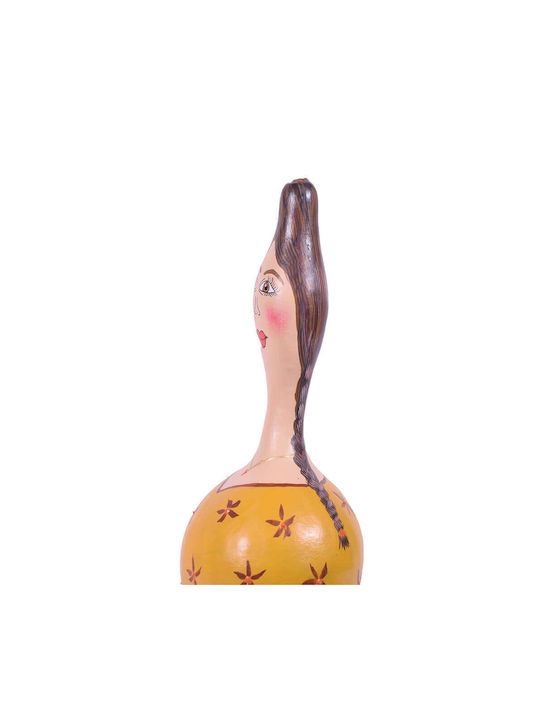 Decorative Pumpkin made of Wooden 27cm 1pcs