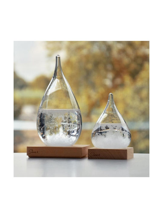 Mikamax Διακοσμητικό Χώρου από Γυαλί 13.5x11cm