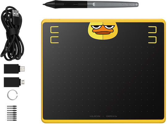 Huion HS64 Special Edition Γραφίδα Σχεδίασης χωρίς Οθόνη Κίτρινο