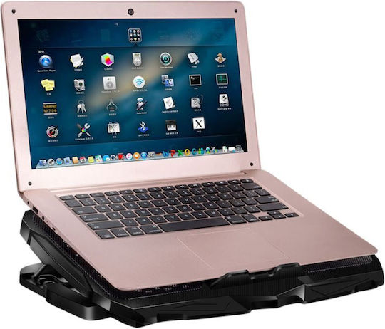 Verk Group Cooling Pad για Laptop με 4 Ανεμιστήρες και Φωτισμό
