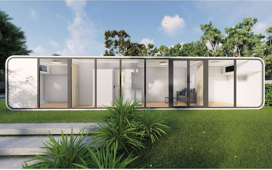 Apple Cabin Kapselhaus 26m2 2 Schlafzimmer