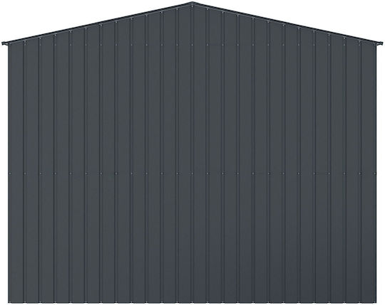 Vidaxl Bird Cage Extension Anthracite 310x838x247 cm Steel Black
