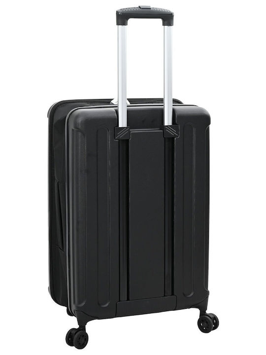 vidaXL Black Cabin Suitcase vidaXL Black Cabin Suitcase