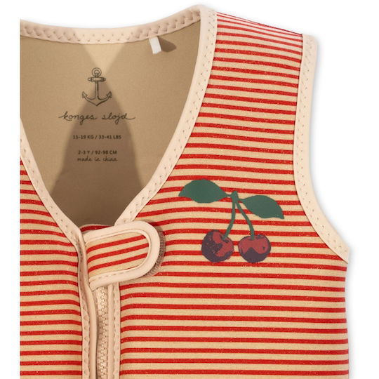 Konges Slojd Kids Life Jacket Neoprene Orange