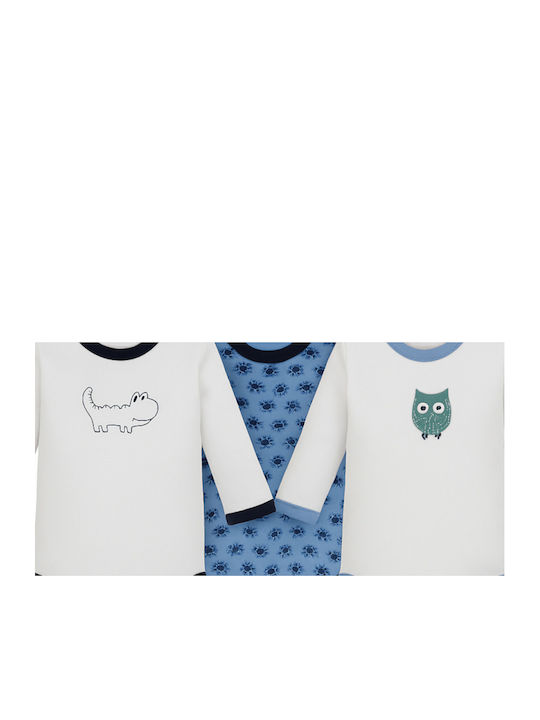Cotton Lullaby Multicolour Bodysuits Set