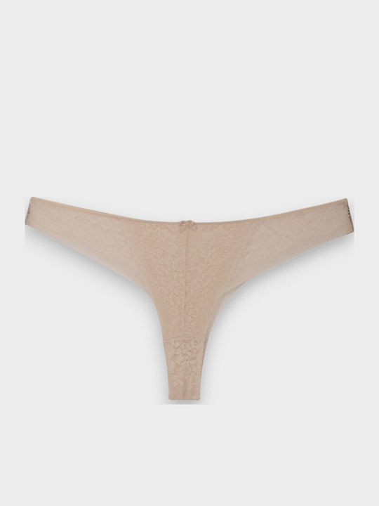 Norddiva Underwear Set with Bra & Brazil Beige 8044 NRD8044