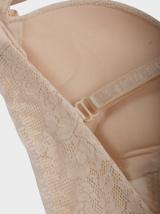 Norddiva Underwear Set with Bra & Brazil Beige 8044 NRD8044