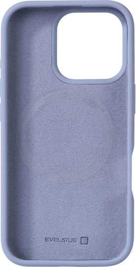 Evelatus Задна корица Силикон / Текстил Бежов (iPhone 16 Pro)