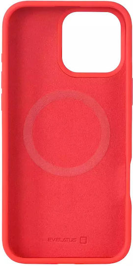 Evelatus Задна корица Силикон / Текстил Бежов (iPhone 16 Pro)