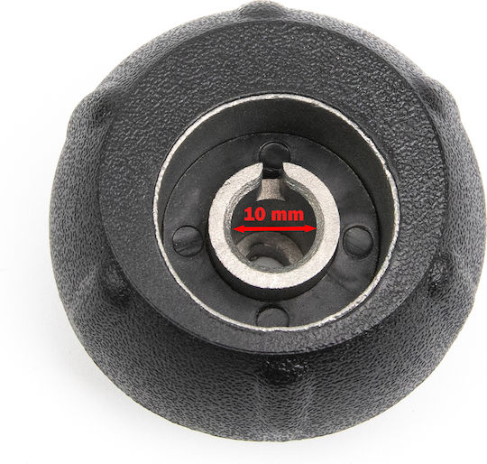 Buton schimbător viteze Gear pentru Fiat 500 Negru