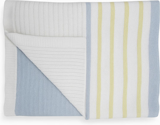 Kikka Boo Κουβέρτα Αγκαλιάς & Λίκνου Stripes 75x100εκ.