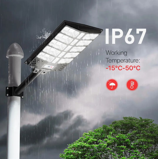 Street Solar Light with Motion Sensor, Photocell and Remote Control IP67