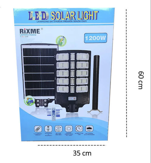 Street Solar Light with Motion Sensor, Photocell and Remote Control IP67