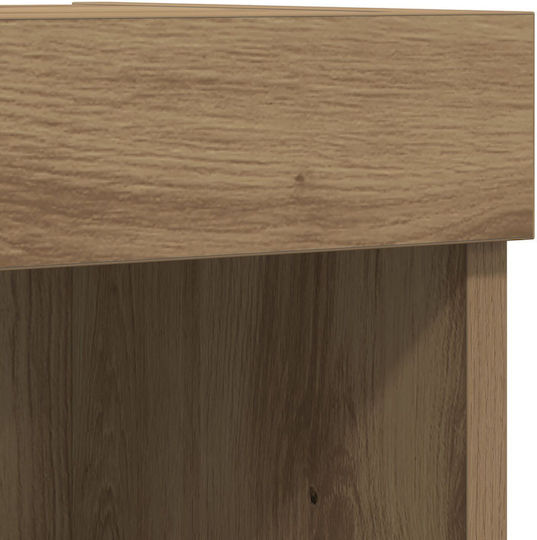 Σύνθετο Σαλονιού Artisan Oak με Φωτισμό Μ40xΒ28.5xΥ40εκ.