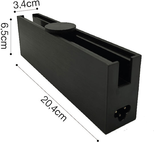 Inlight Inlight Treiber On-track 200w 48v Chandler Schiene Schwarzer Schirm 13c-d002