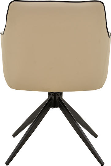 Debra Stühle Küche Beige 1Stück 60x64x83cm