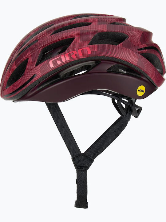 Каска за велосипед Giro Helios Spherical Mips матова тъмна череша размер 55-59 см M