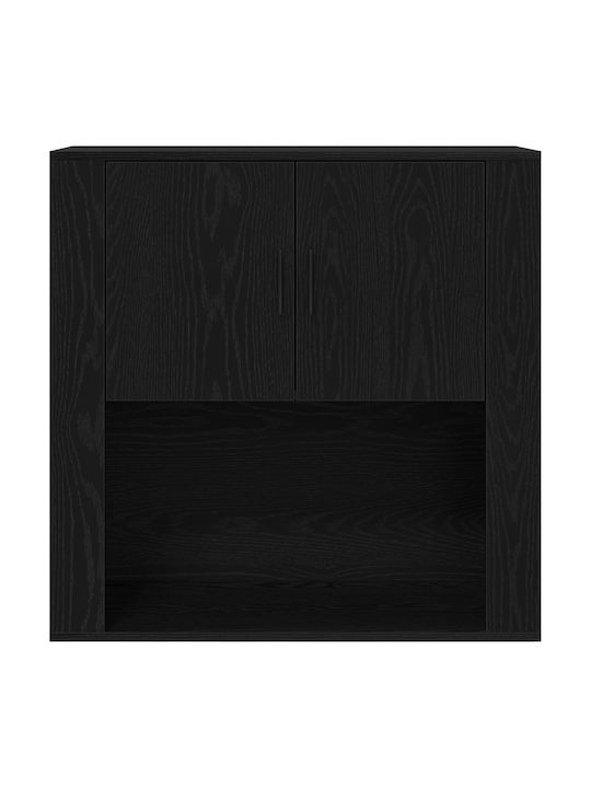 Шкаф Офис Black Oak 80x33x150см