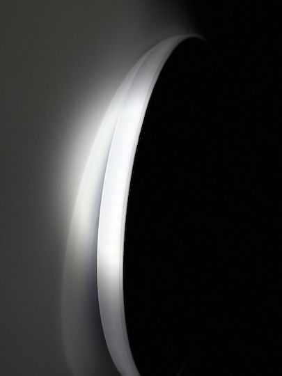 ACP 205494 Στρογγυλός Led Αφής από Πλαστικό 80x80cm Λευκός ACP 205494 Στρογγυλός Led Αφής από Πλαστικό 80x80cm Λευκός